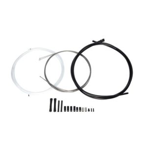 Kit cables/fundas cambio SRAM Slickwire Pro carretera/MTB 4 mm blanco (delantero/trasero)