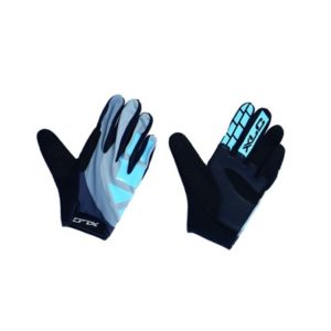 XLC CG-L13 guantes largos Enduro gris/turquesa