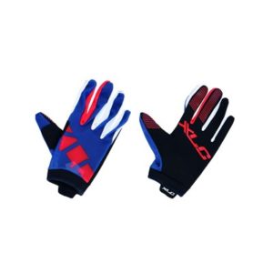 XLC CG-L14 guantes largos MTB rojo/azul