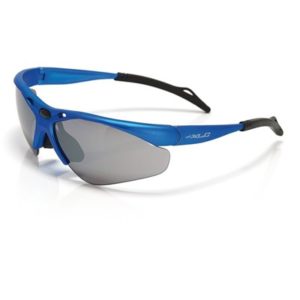 XLC SG-C02 gafas Tahiti montura azul, cristal espejo