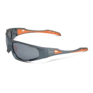 XLC SG-C10 gafas Sulawesi montura gris/naranja,cristal espejo