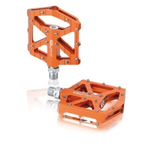 XLC PD-M12 pedales plataforma MTB/Trekking 99.5x96mm naranjas