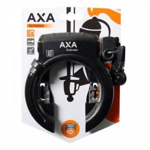 Candado cuadro AXA Defender RL acero negro asa 8.5 mm