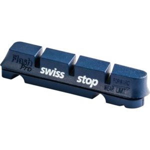 Kit 4 zapatas Swissstop Flash azul - aluminio