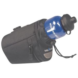 Bolsa Klickfix para tija de sillin Micro Bottle Bag adaptador incluido 9x14x15 cm negro
