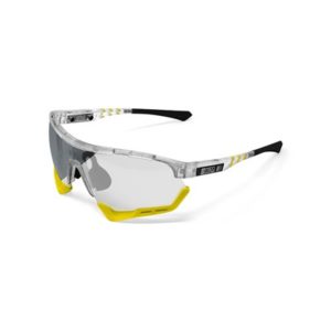 Gafas Scicon Aerotech XL SCNXT lente plata/montura blanco-amarillo