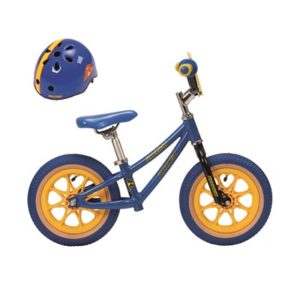 Kit niño Raleigh Burner bicicleta + casco azul