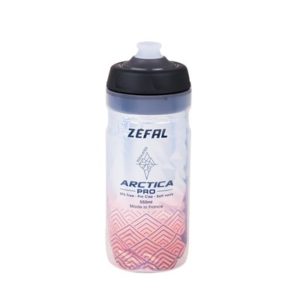 Bidon Zefal Arctica Pro 55 plata/rojo 550 ml