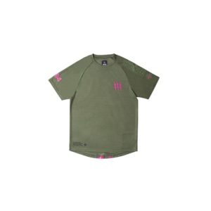 Camiseta Muc-off Riders verde/rosa
