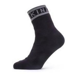 Calcetines Sealskinz impermeables Hydrostop negro/gris