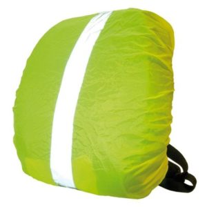 Funda mochila Wowow raya reflectante con bolsillo amarillo