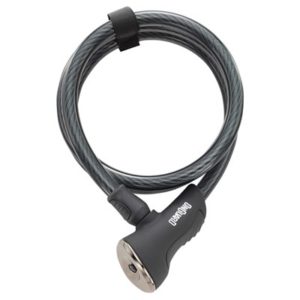 Candado cable Onguard Akita x 120 cm - 12 mm negro