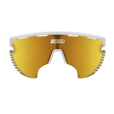 Gafas Scicon Aerowing lamon SCNPP lente multireflejo bronce/montura blanco brillo