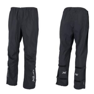 XLC JE-R02 pantalones impermeables ajustables negro con reflectantes