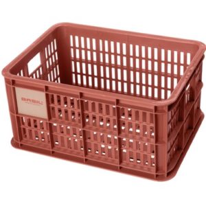 Cesta Basil Crate S 17.5L plastico rojo (29x39.5x20.5 cm)