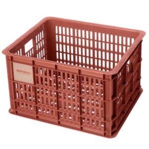 Cesta Basil Crate M 17.5L plastico rojo (34x40x25 cm)