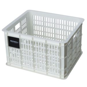 Cesta Basil Crate M 17.5L plastico blanco (34x40x25 cm)