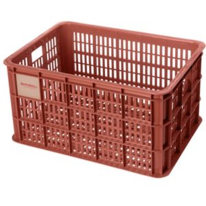 Cesta Basil Crate L 17.5L plastico rojo (34x40x25 cm)