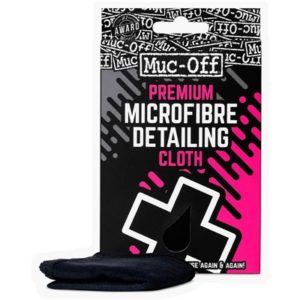 Paño Muc-off limpieza casco/visera microfibra negro