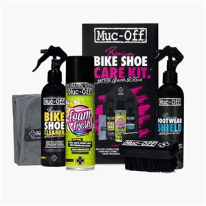 Kit cuidado zapatillas Muc-off (incluye limpiador/neutralizador olores/Protector)(Premium Shoe care)